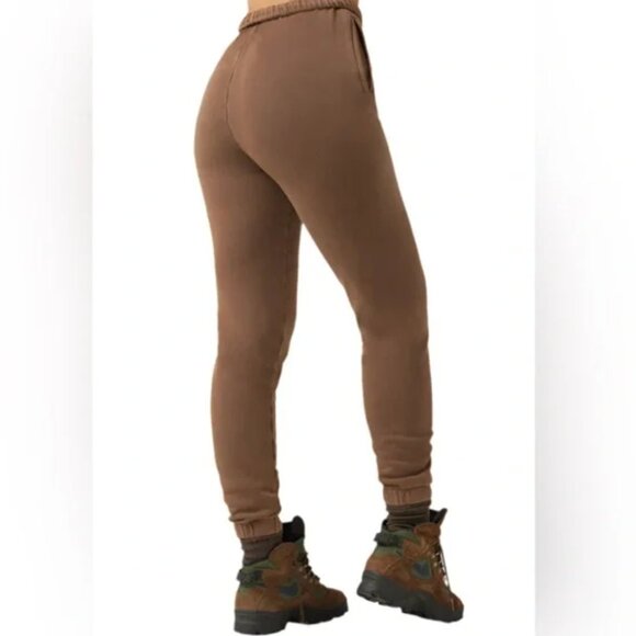 Joah Brown Empire Jogger In Cocoa Effortless Comfy Streetwear - Picture 2 of 10